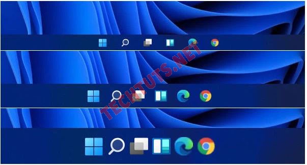 Cách thay đổi kích thước thanh Taskbar và căn chỉnh trên Windows 11 (2)