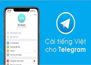 Cách cài tiếng Việt cho Telegram trên điện thoại - máy tính