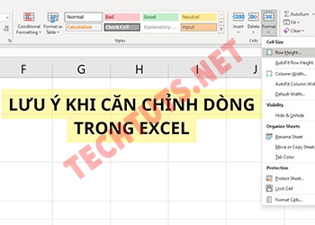 3 Cách căn chỉnh dòng Excel đơn giản dễ thực hiện nhất